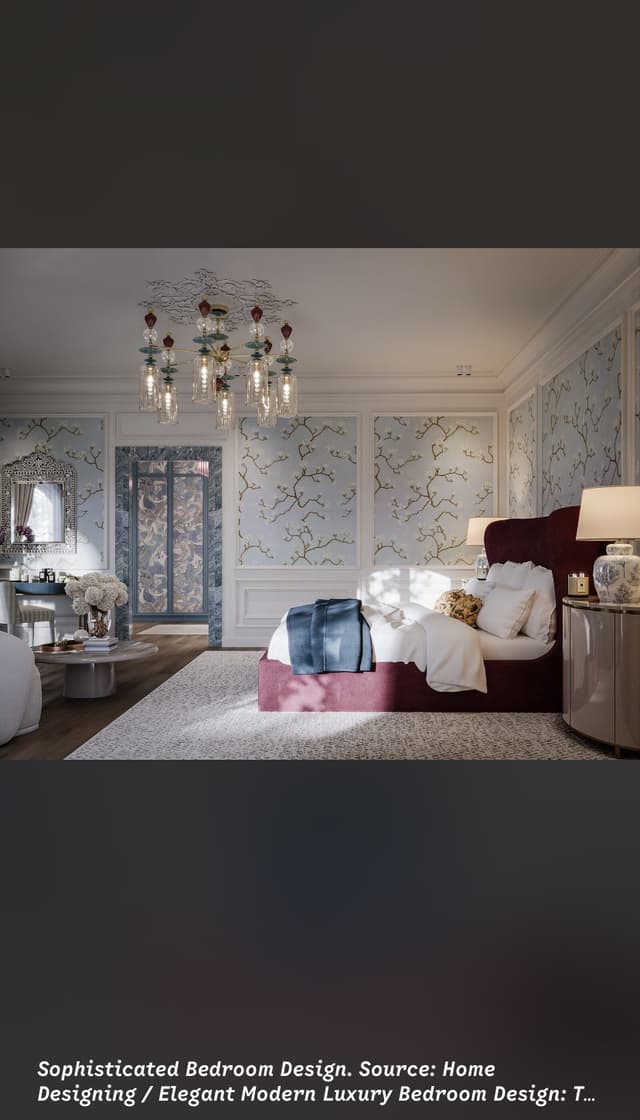 Luxurious bedroom