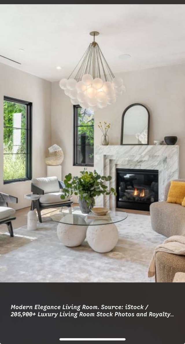 Luxurious sitting decor