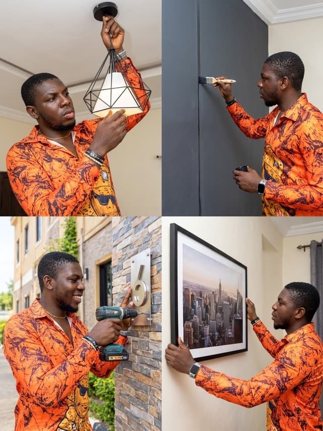 Finishing touches